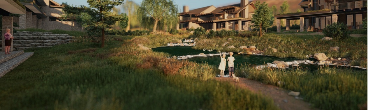 Wahola golf course community with real estate for sale outside of Park City, Utah. 