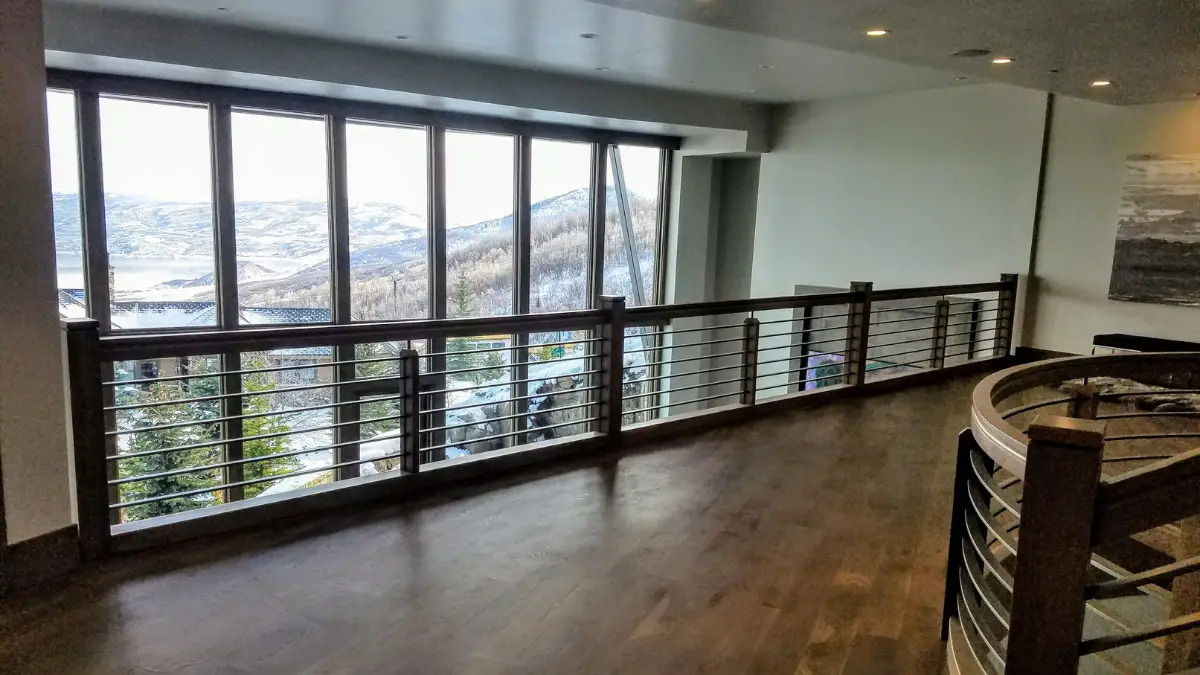 Deer Crest gated ski-in ski-out with Jordanelle Reservoir views