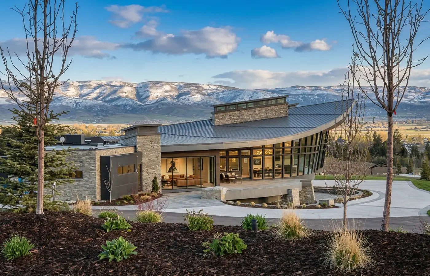 Luxury home in Midway Utah with mountain views in the Heber Valley real estate market