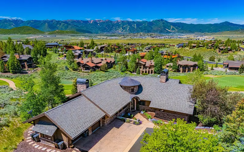 Park City home in the $5 million price range with mountain views
