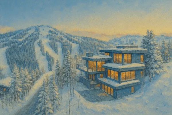 Ski-accessible homes in Old Town Park City with active ski runs across top Park City and Deer Valley ski neighborhoods