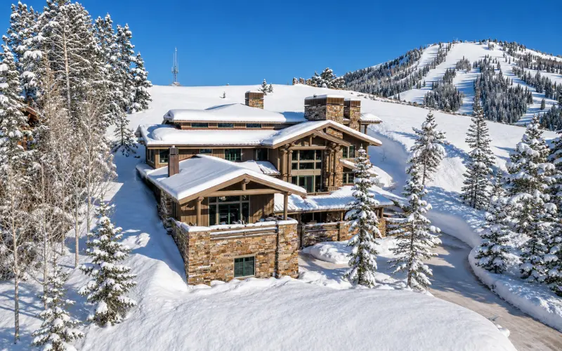 Park City ski property in winter ahead of the ski-season selling window