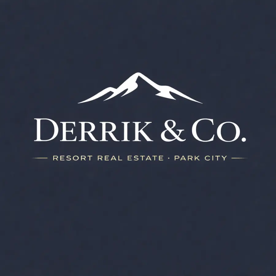 Real Estate in Park City team logo, Derrik and Co. luxury division of KW Park City