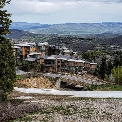 Stein Eriksen Residences in Deer Valley with ski access and panoramic mountain views