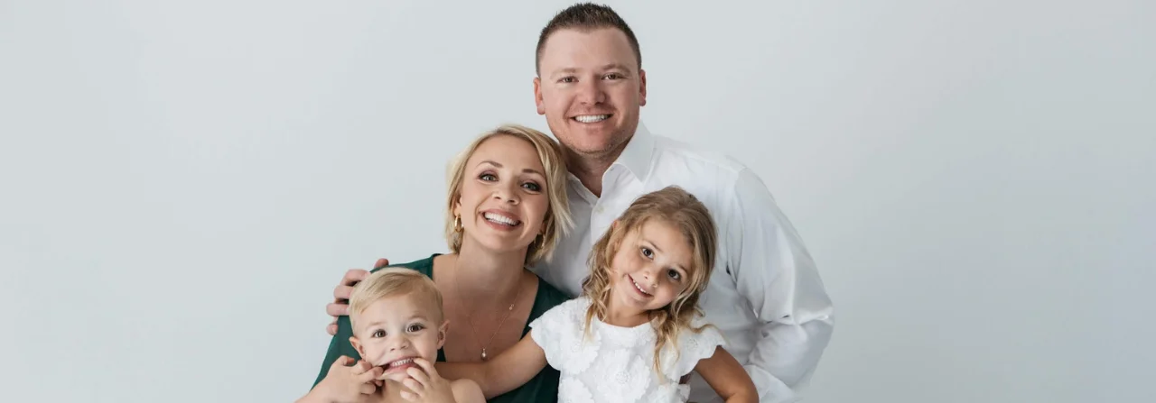 Derrik Carlson with family, representing Park City Realtor client testimonials and personal service